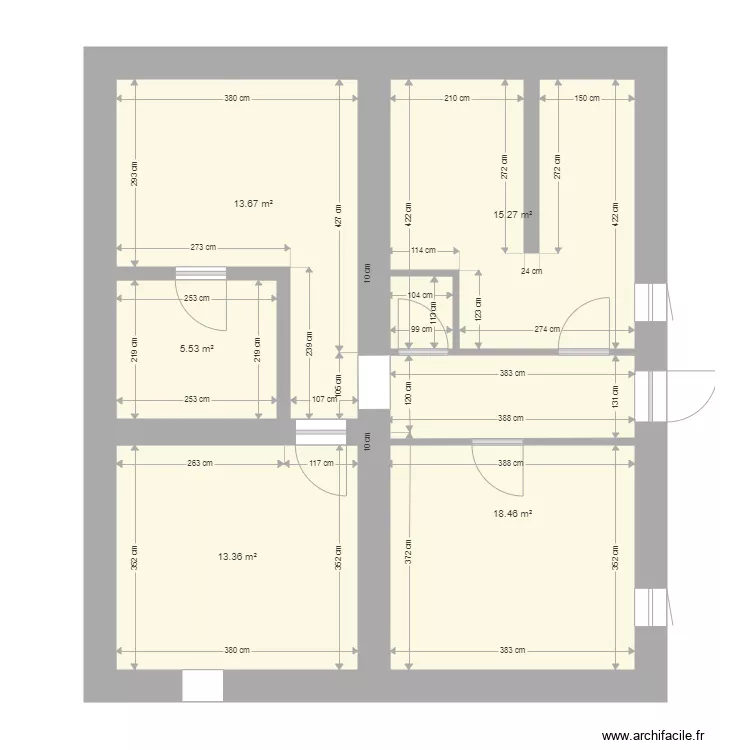 POUMAY CAVE 9. Plan de 