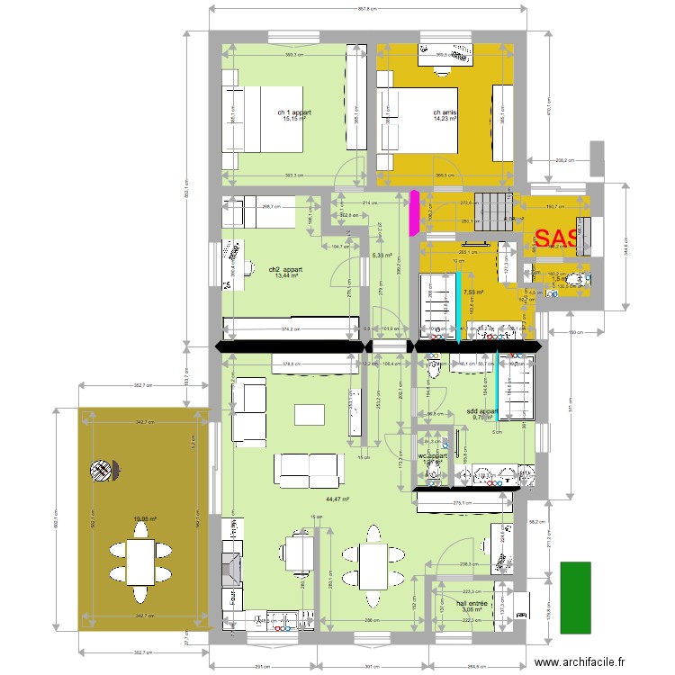  modif après la réunion  annexe. Plan de 0 pièce et 0 m2