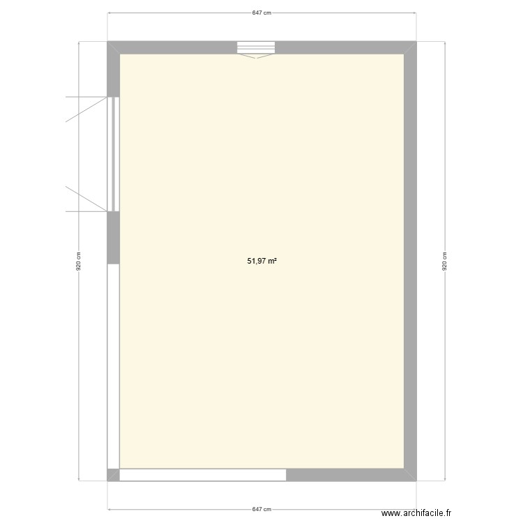 garage. Plan de 0 pièce et 0 m2
