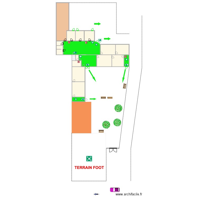 Lobbes Situation. Plan de 0 pièce et 0 m2