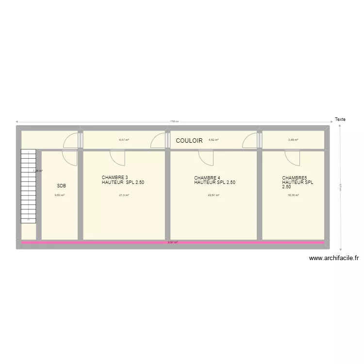 QUOEURNAT ETAGE.. Plan de 