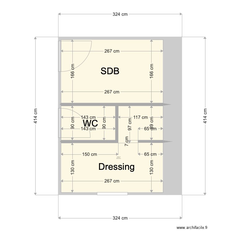 sdb . Plan de 0 pièce et 0 m2