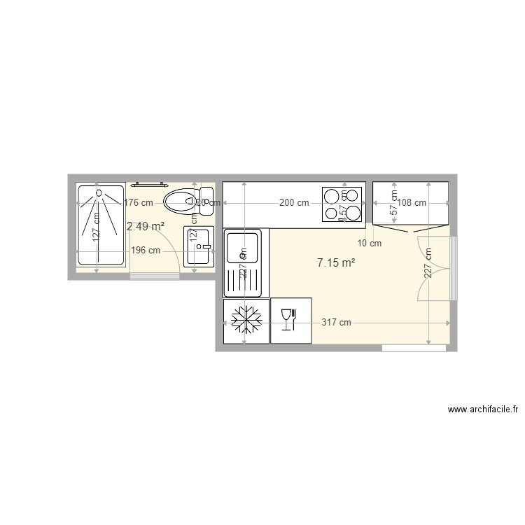 Poço dos Mouros v8 com chaminé 1. Plan de 0 pièce et 0 m2