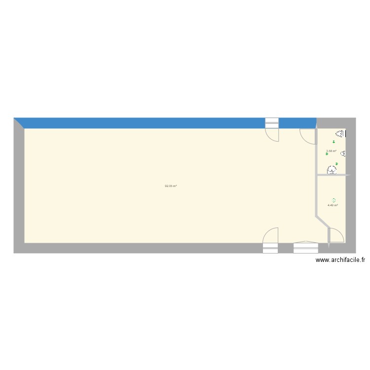 BAR GUEGON. Plan de 0 pièce et 0 m2