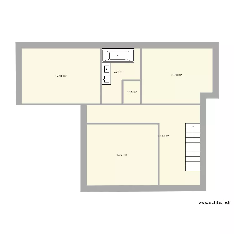 Plan Etage Nouvelle maison V3. Plan de 