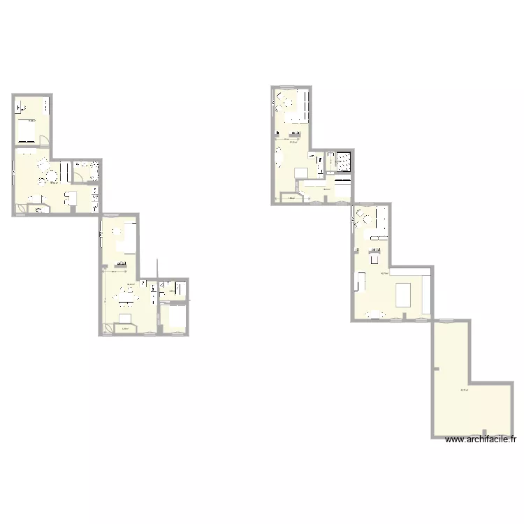 RTE REINE AK. Plan de 