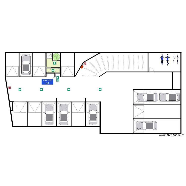 Cap timone garage sous sol 2 IS. Plan de 0 pièce et 0 m2