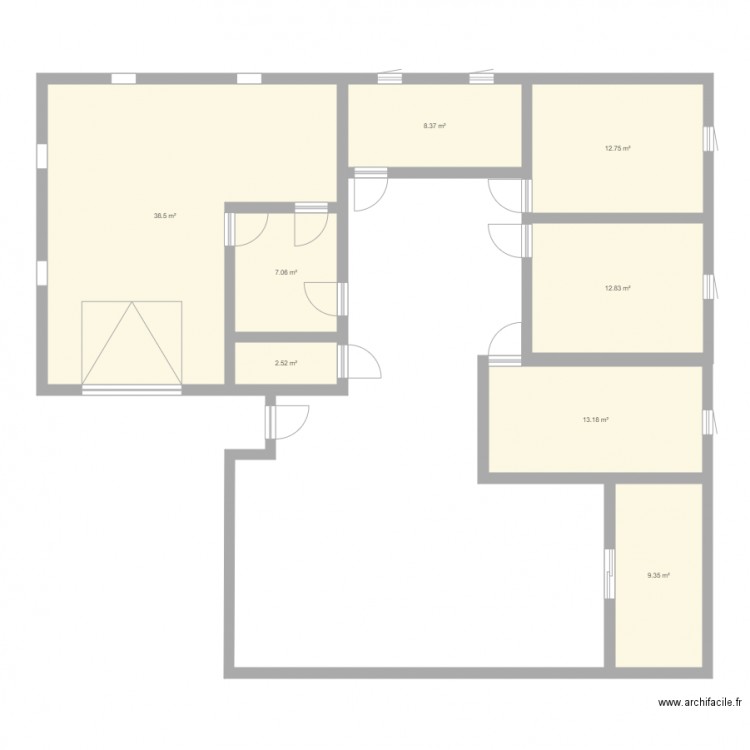 MAISON. Plan de 0 pièce et 0 m2