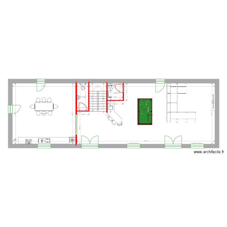 LASSUS rdc 2. Plan de 0 pièce et 0 m2