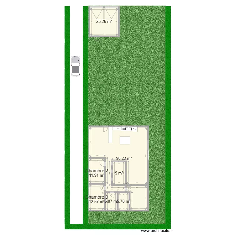 Future maison id&eacute;e 1. Plan de 