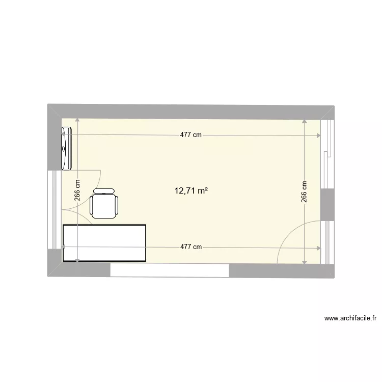 STUDIO ROLAND. Plan de STUDIO ROLAND. Plan de