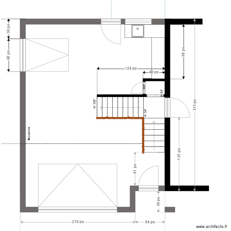 suro 21. Plan de 0 pièce et 0 m2