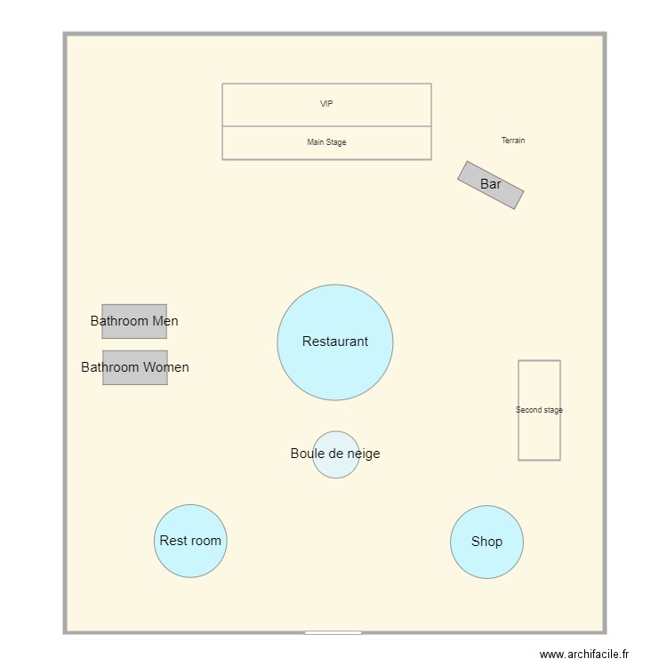 festival. Plan de 0 pièce et 0 m2