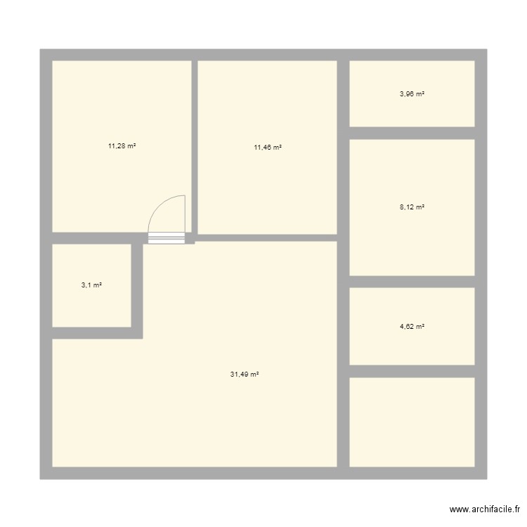 Idée . Plan de 0 pièce et 0 m2