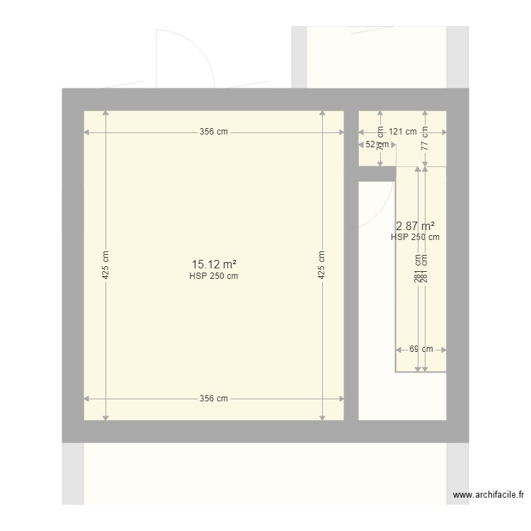 ESPINETTE CROQUIS . Plan de 0 pièce et 0 m2