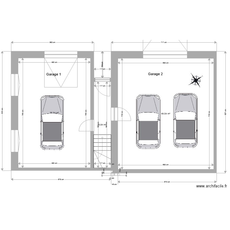 RDC 1. Plan de 0 pièce et 0 m2