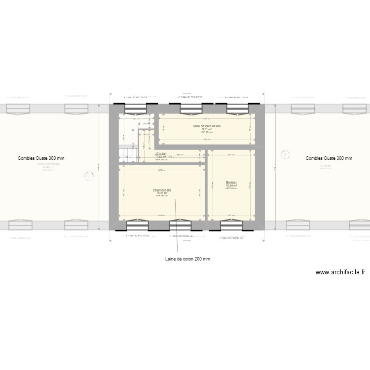 ML23016170 ROBERTSON. Plan de 20 pièces et 280 m2