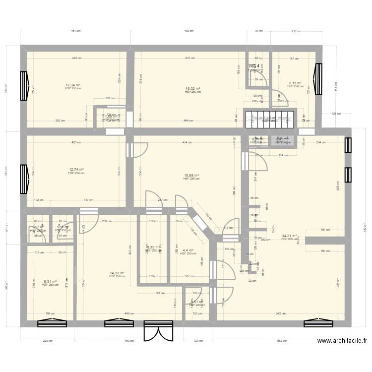 94V75C EXISTANT  ap debut tvx 100923. Plan de 0 pièce et 0 m2