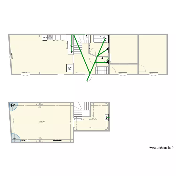 BRETON &eacute;vacuation. Plan de 