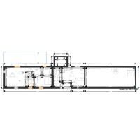 Projet . rez de chaussée maison avec escalier colimacon