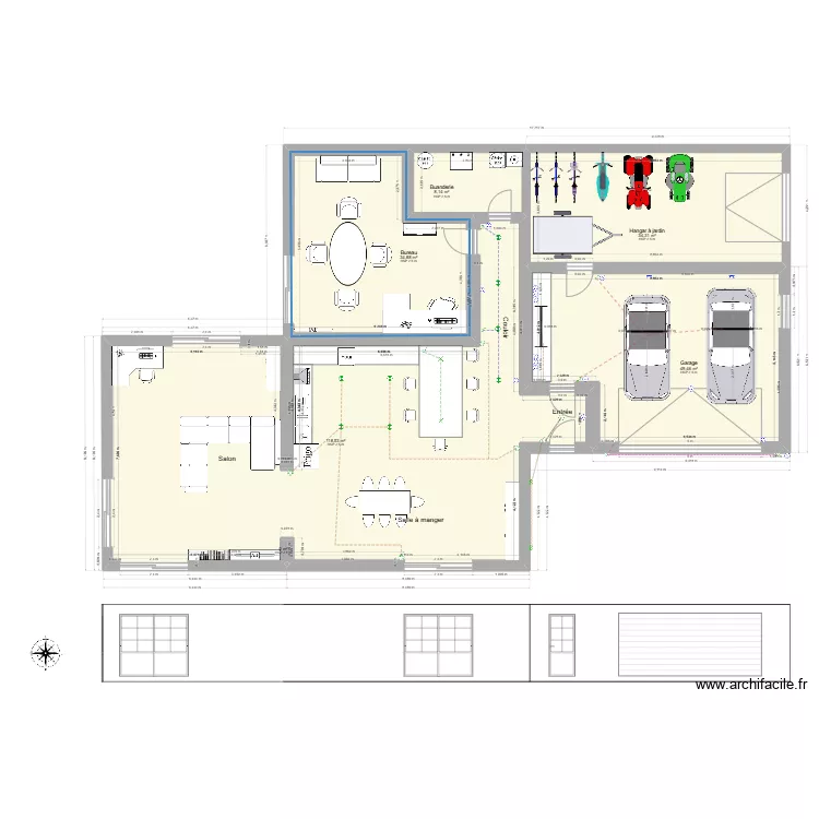 Projet TBCC Jos&eacute; sans &eacute;lec . Plan de 