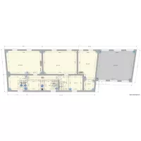 PLAN ETAGE SACRE COEUR ETAT INITIAL sans meubles PLAN 2 BIS