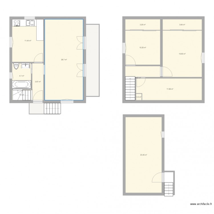 Maison Valais-2. Plan de 0 pièce et 0 m2