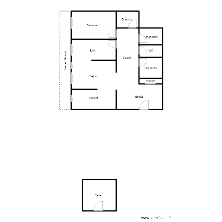 CONSORTS CHASSERAY. Plan de 0 pièce et 0 m2