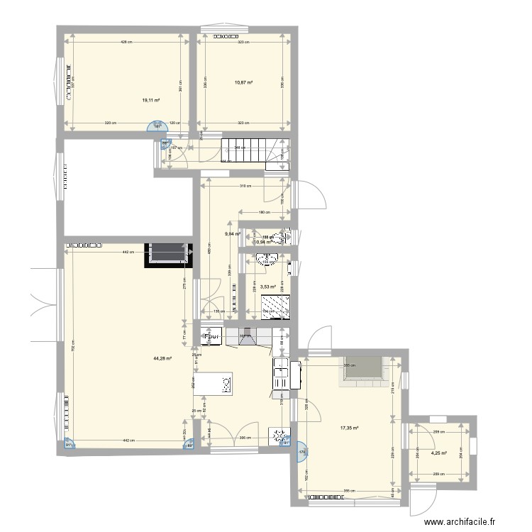 MAISON 01. Plan de 0 pièce et 0 m2