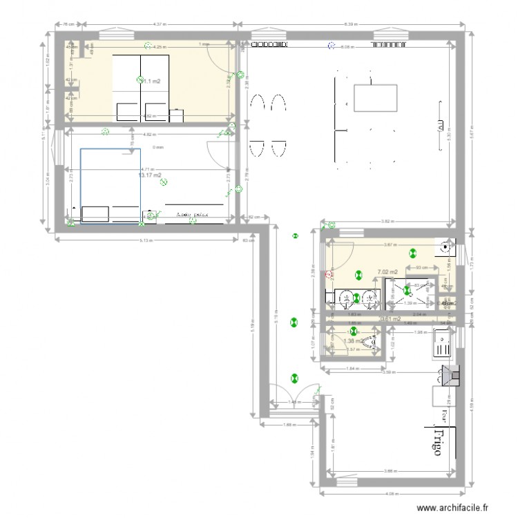 biarrizt plan general . Plan de 0 pièce et 0 m2