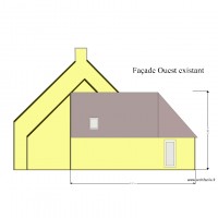 facade ouest existant