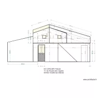 Fa&ccedil;ade SUD Pr&eacute;vue ter haut