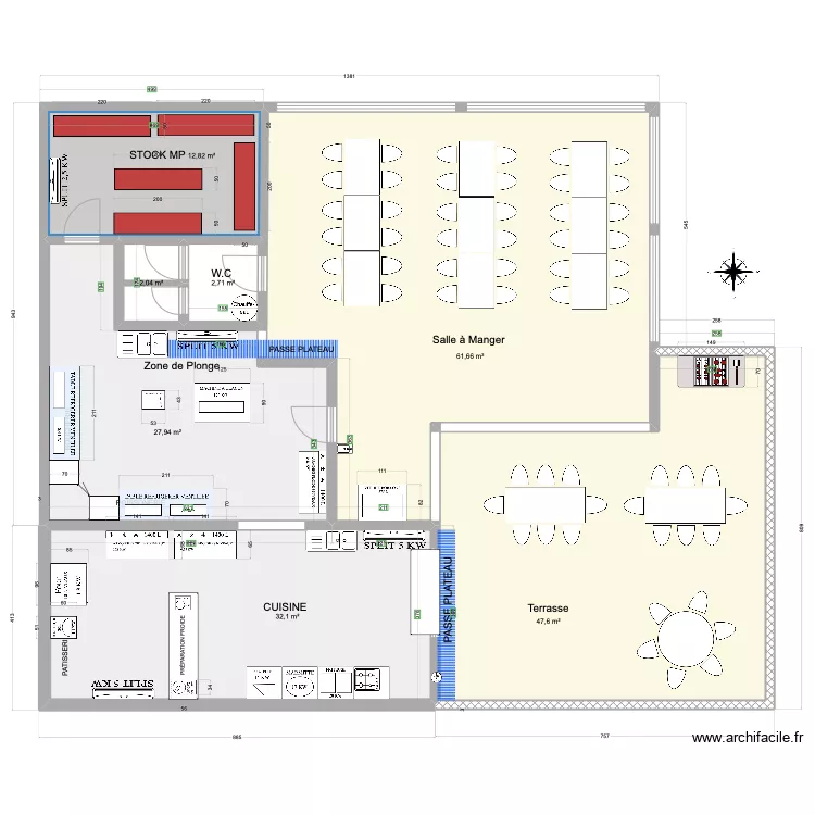 CANTINE EMSP 2. Plan de 0 pièce et 0 m2