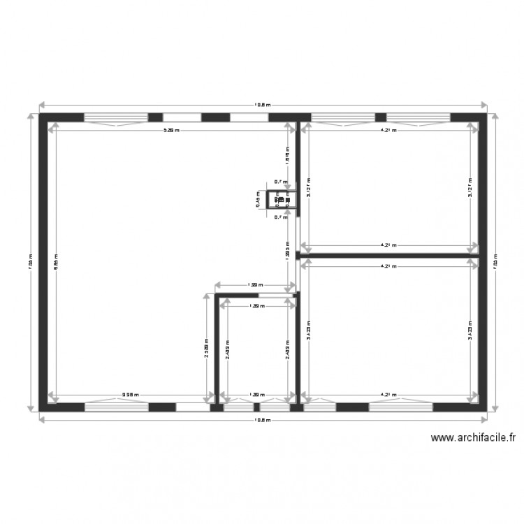 Salle des assoc Sartilly. Plan de 0 pièce et 0 m2