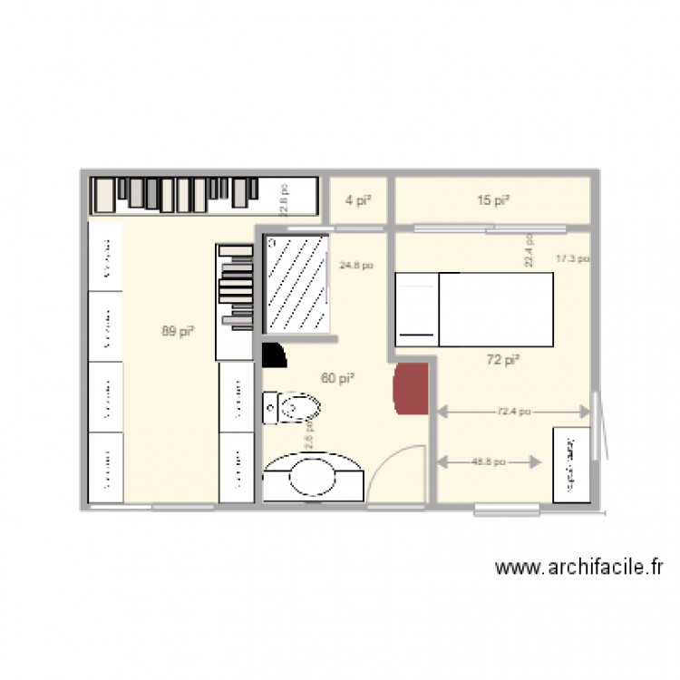 sousol5052. Plan de 0 pièce et 0 m2