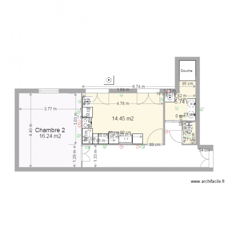 Plan. Plan de 0 pièce et 0 m2