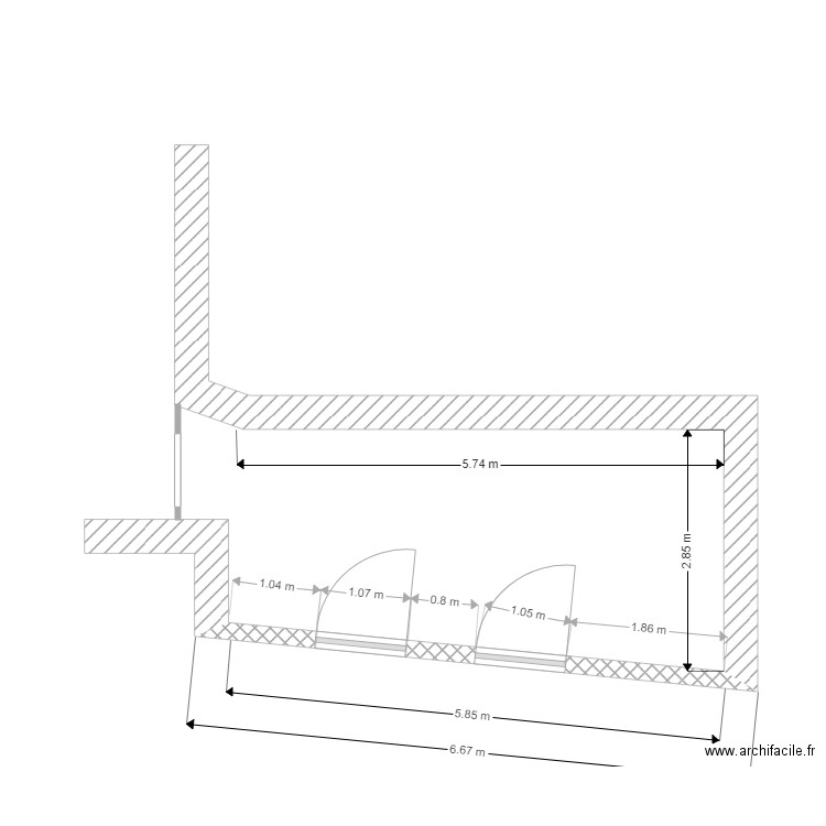 CUISINE pour Anne base. Plan de 0 pièce et 0 m2