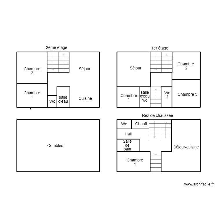 QUIMPER APPAMON. Plan de 