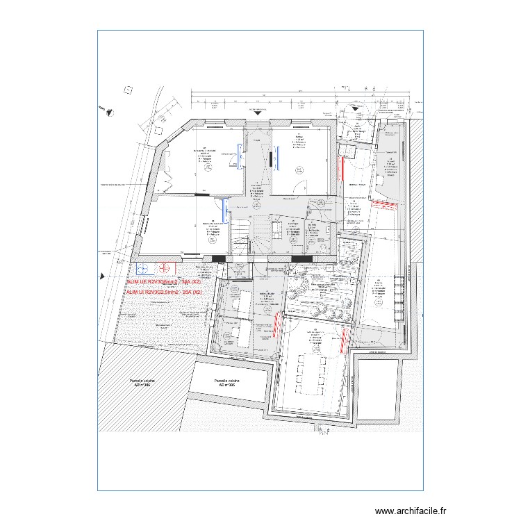 RDC NOTAIRE PACY. Plan de 0 pièce et 0 m2