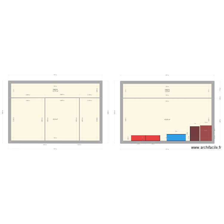 AQ POSTE. Plan de 0 pièce et 0 m2