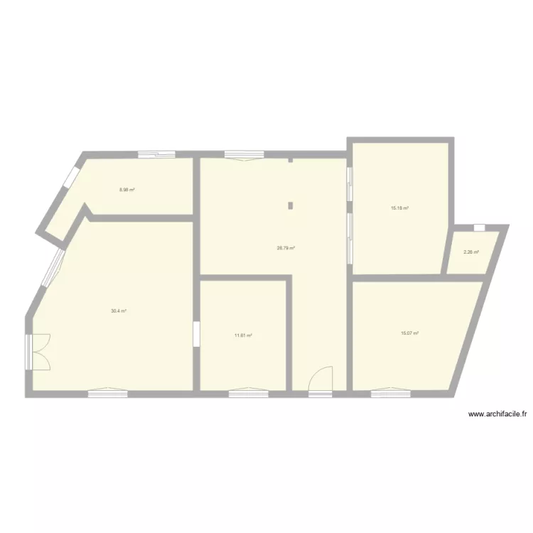 3 Jean Jaure RdC. Plan de 3 Jean Jaure RdC. Plan de