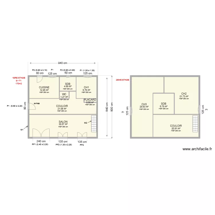 HAKAN BAG 42. Plan de 