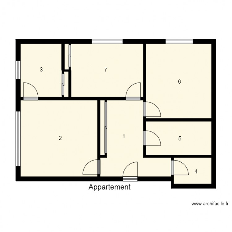 174402 BECH. Plan de 0 pièce et 0 m2