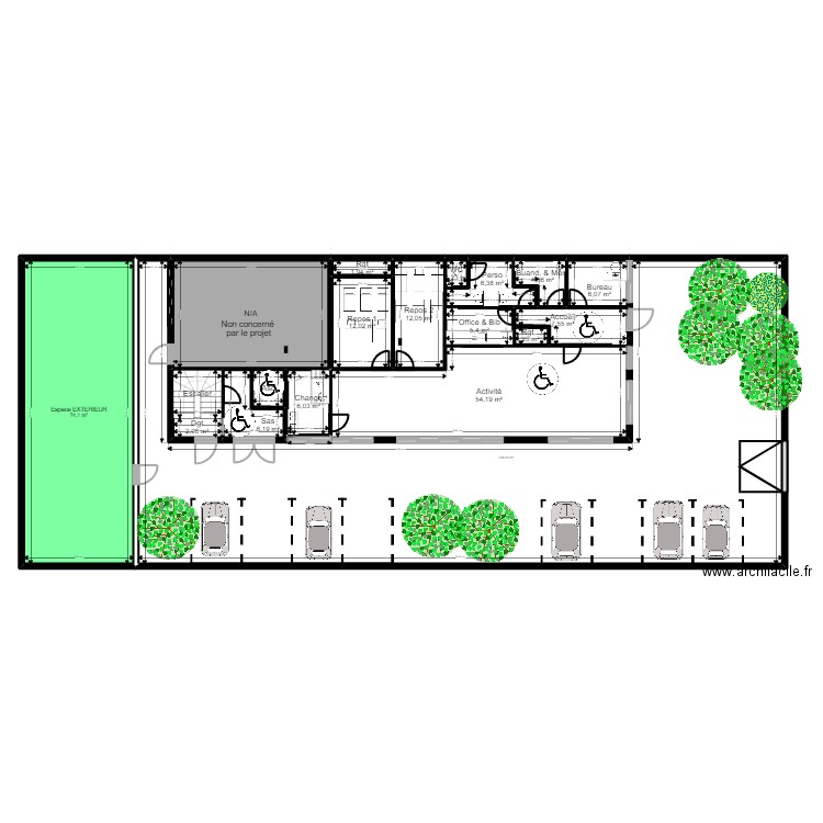 91 Crosne Projet URBA 290822 V pmi . Plan de 0 pièce et 0 m2