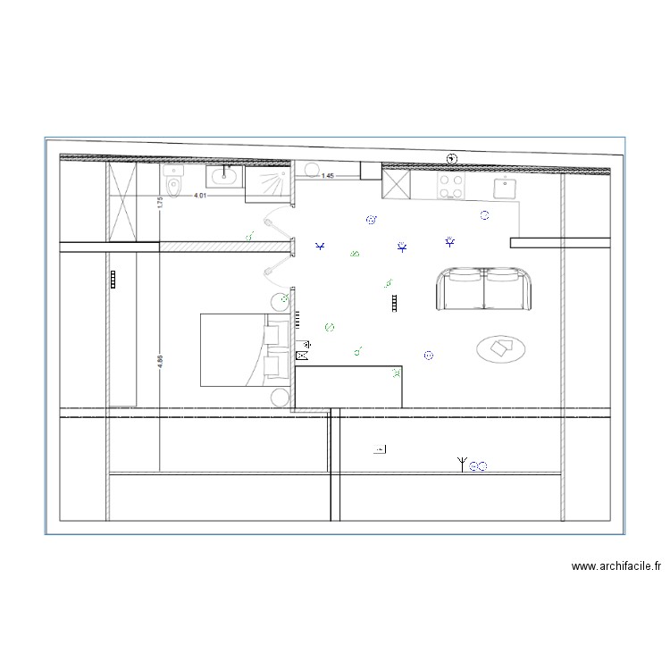 Combles V3. Plan de 0 pièce et 0 m2