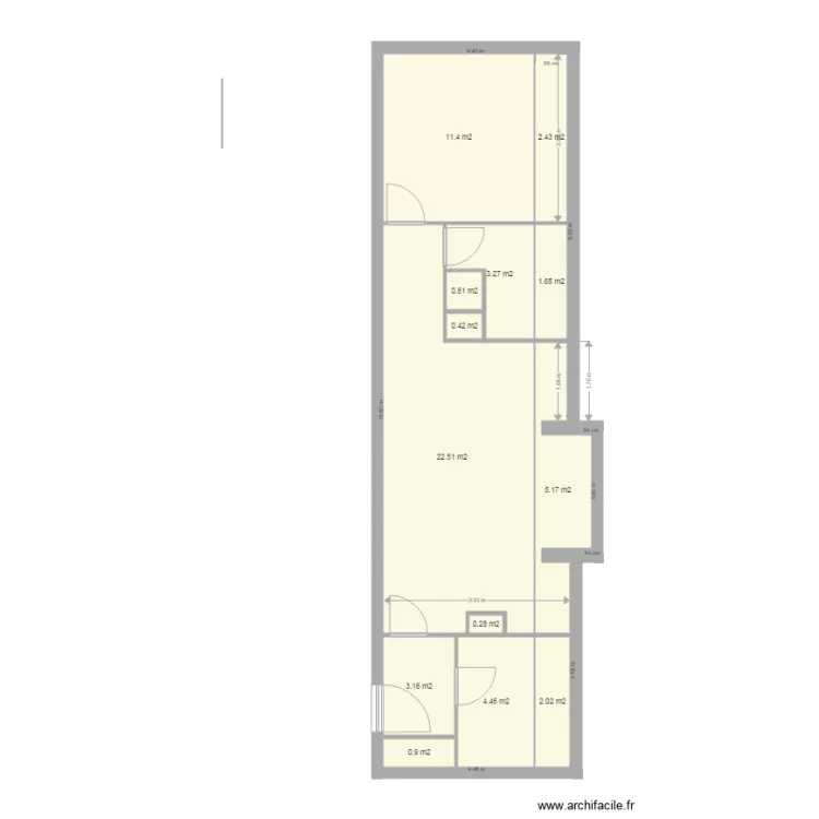foncia a51 bis. Plan de 
