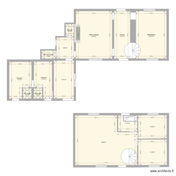 HabLongereStMeloir. Plan de 0 pièce et 0 m2