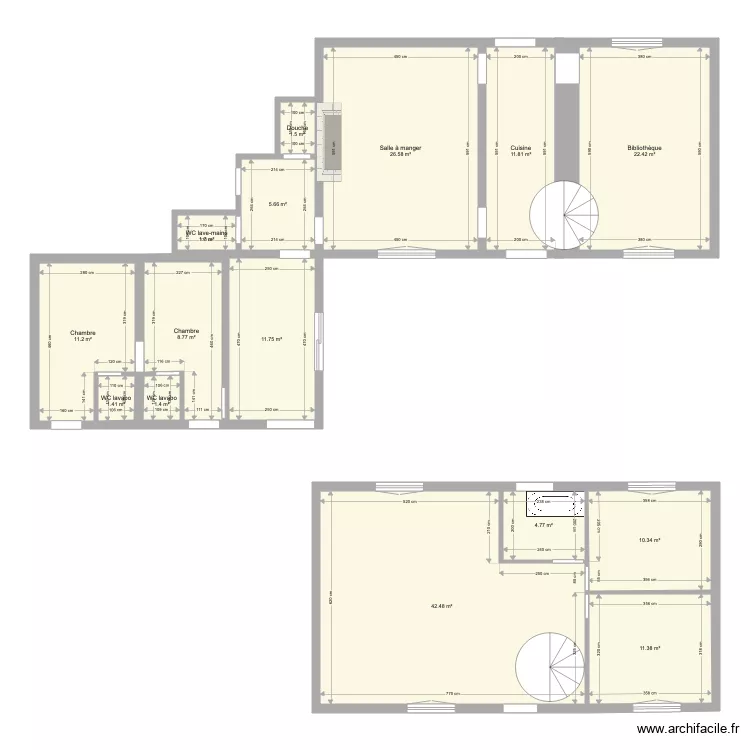 HabLongereStMeloir. Plan de 