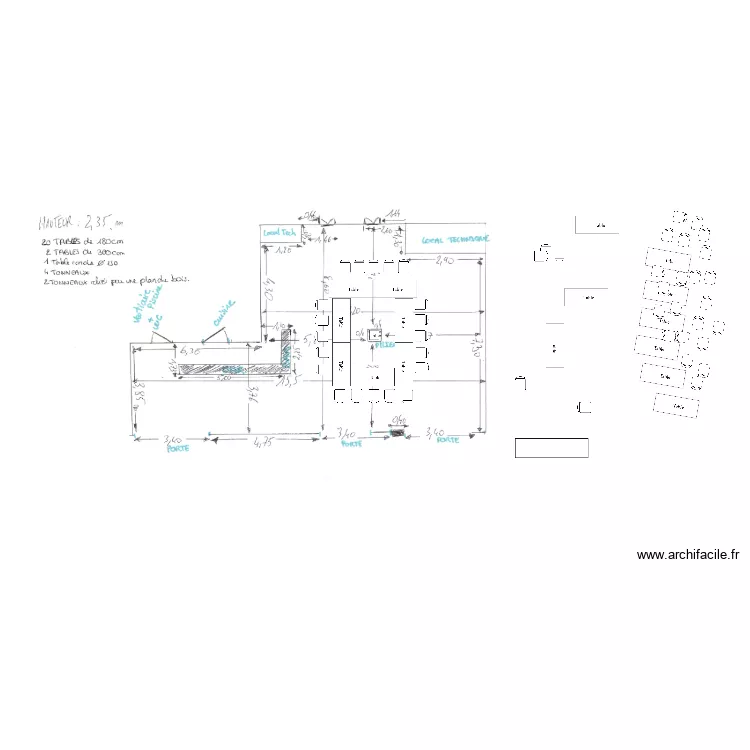 Bapteme Jules rectangle. Plan de Bapteme Jules rectangle. Plan de