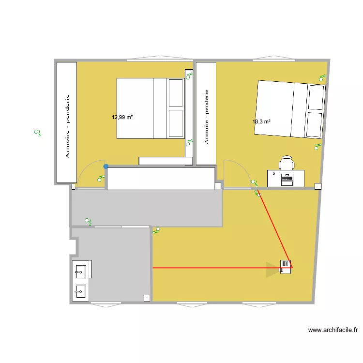 Montmartre 2. Plan de 